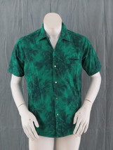 Vintage Button Shirt - Canadian Hawaiian Pattern by Mars - Men&#39;s Medium - £48.58 GBP