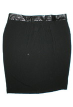 NWT New Mynt 1792 High End Plus Womens 14W 14 W Black Skirt Faux Leather... - £147.49 GBP