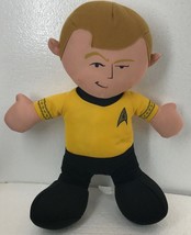 Star Trek Captain Kirk 14" Plush Stuffed Doll Toy Factory 2013 CBS Studios - $15.64