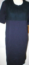New Womens 10 NWT Dress 46 Designer Marni Italy Dark Blue Navy Cotton Viscose SS - £1,070.42 GBP
