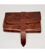 Buffalo Leather  Hanging Toiletry Dopp Kit Bag for Men &amp; Women - Moonster - $628.41 MXN