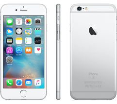 Apple iPhone 6s 2gb 64gb silver dual core 4.7&quot; HD screen ios15 4g LTE sm... - $349.99