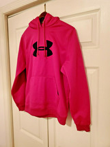 Under Armour Cold Gear Pink Hoodie Hooded Sweatshirt Women&#39;s SM - £15.78 GBP