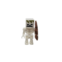 Lego Minecraft Dungeons Skeleton Mini Figure Only min102 - £10.18 GBP