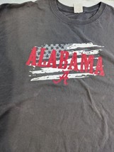 Fruit of the Loom Alabama Crimson Tide T Shirt Men&#39;s XXL Logo And American Flag - $14.85