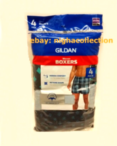 5x BRAND NEW Gildan Men&#39;s Woven Boxer Underwear 4 Pack Assorted, Size 2XL 44-46&quot; - £39.80 GBP