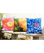 Enchanted Garden Floral Design Pillows by Giftcraft - 3 Gorgeous Designs! - £25.63 GBP