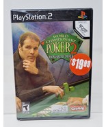 PS2 Black Label World Championship Poker 2 New Sealed 2005 Playstation L... - £4.23 GBP
