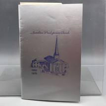 Vintage Hamilton Prebyterian Church History Program 1975 Pittsburgh jds - $8.90