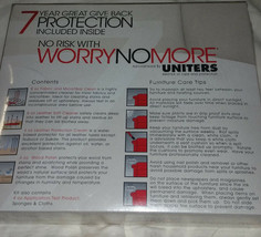 Worry No More Furnitre / Upholstery Cl EAN / Protection Kit &amp; Bobs Green Care Kit - £11.17 GBP