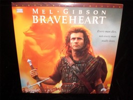 Laserdisc Braveheart 1995 Mel Gibson, Sophie Marceau, Patrick McGoohan - £11.79 GBP