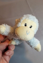 Baby Gund Mini Toodles Blue Monkey Plush Soft Rattle Toy 5&quot; 5849 Stuffed... - $12.82