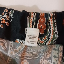 Cato Elastic Waist Women's 14/18W Multicolor Paisley Flower Midi Pull-On Skirt image 4