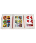 Vtg SmileMakers Stickers 3&quot; Sheets Valentine Heart Easter Thanksgiving - $118.47 MXN