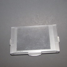 Used Sony 3.5&quot; Diagonally Hard LCD Screen Protector Cover S212001 - $7.42