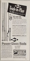 1955 Print Ad Horrocks-Ibbotson H-I Power Glass Fishing Rods Utica,New York - £13.53 GBP