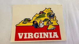 Vintage water decal Virginia manufacturer is inknown - $9.85