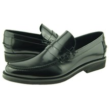 Charles Stone Penny Loafer, Men&#39;s Dress/Casual Slip-on Leather Shoes, Black - £69.54 GBP