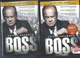 Factory Sealed DVD w/Cardboard Sleeve-Boss-Season One-Kelsey Grammer - £11.27 GBP