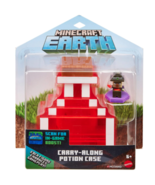 MINECRAFT CARRY ALONG POTION PLUE EXCLUSIVE MINI FUGURE CARRYING CASE - $17.45 CAD
