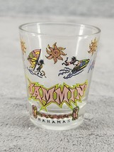 Clear Jammin Bahamas Short Shot Glass 2.5&quot; Tall - $7.98