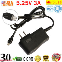 5.25V 3A Micro Usb Charger For Hp Google Chromebook 11 G1 G2, Toshiba Encore - £14.36 GBP