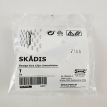 Ikea Skadis Clip 2 Pack 003.216.14 Fits Pegboard White New - £7.49 GBP