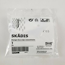 Ikea Skadis Clip 2 Pack 003.216.14 Fits Pegboard White New - $9.97