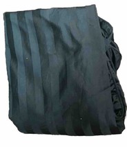 Wamsutta 100%  PIMA Cotton Twin Duvet Stripe BLACK - £19.96 GBP