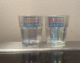 BRITISH AIRWAYS AIRLINES SHOT GLASSES SET - $10.93