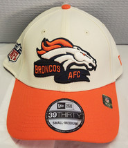 Denver Broncos New Era Nfl Sideline White 39THIRTY Flex Hat - Nfl - £19.66 GBP