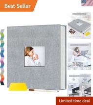 Retro Linen Memory Book - 60 Pages Self-Adhesive Album for Every Preciou... - $45.00