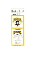 May 30 1989 Cincinnati Reds @ Pittsburgh Pirates Ticket Bobby Bonilla HR Drabek - £15.28 GBP