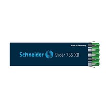 Schneider 175504 Ballpoint Pen Refill Slider 755 Permanent XB Pack of 10... - $63.00