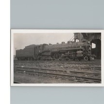 Canadian Pacific Engine 2801 Photo Ontremont Quebec 2.75 x 4.5 January 1937 - £5.52 GBP