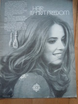 Vintage Clairol&#39;s Hair So New Print Magazine Advertisement 1971 - £4.74 GBP