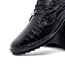 Vulcan genuine alligator sneakers Black image 3