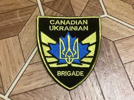 Combat patch brigade canada - ukraine. Armed forces of ukraine - €8,52 EUR