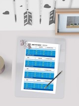 Happy Planner, Classic Debt Payment Tracker, Printable Insert - £1.40 GBP