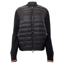 Moncler Padded Quilted Bomber Jacket In Polyamide Women Black S - £499.50 GBP