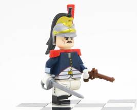 Napoleonic Wars French 1st Cuirassier Regiment Officer Minifigures Accessories - £2.33 GBP