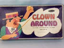 Vintage Clown Around Board Game 1967 Whitman Complete - $14.00