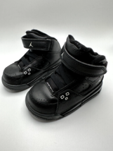Baby Nike Air Jordan Flight 5C 407496-010 Black Shoes - £26.41 GBP