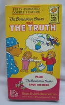 Vintage 1986 The Berenstain Bears &#39;the Truth Vhs Video 1980&#39;s Save The Bees - £12.17 GBP