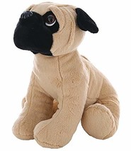 Teddy Mountain Pug Heartbeat Voice Recorder 20 sec. Recordable Stuffed (8&quot;) - £17.07 GBP