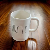 Rae Dunn HUSTLE Mug by Magenta 11oz White Ceramic Coffee Tea Cup  Farmho... - $200.54 MXN