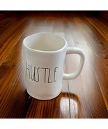 Rae Dunn HUSTLE Mug by Magenta 11oz White Ceramic Coffee Tea Cup  Farmho... - $200.54 MXN
