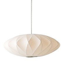 Silk Pendant Light, Italian Modern White Lantern Fabric Silk Ceiling Hanging Lam - £178.95 GBP