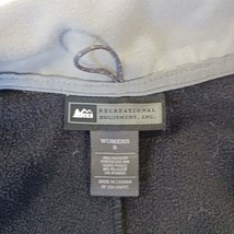 REI RN#37249 Women's Black/Gray Full Zip Jacket Pockets Size Small image 3