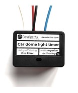 Car dome interior light delay switch timer 1 to 25 sec 1A 12V negative s... - $211.43 MXN